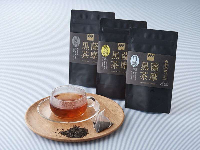 薩摩黒茶：パッケージデザイン