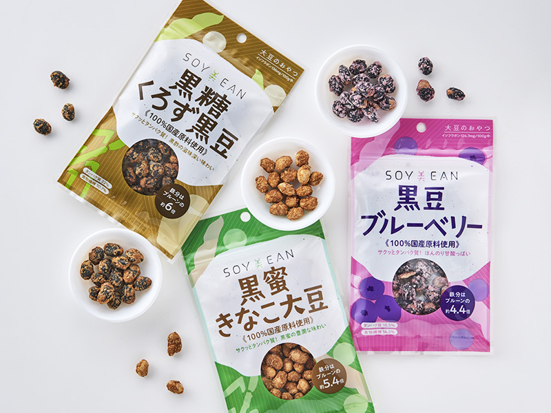 豆菓子　パッケージデザイン：SOY美EAN