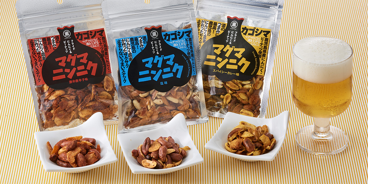 スナック パッケージデザイン マグマニンニク